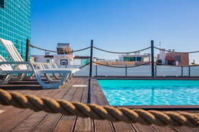 Modern 2Bed Rooftop Pool & Gym, Marina &Meia Praia Lagos